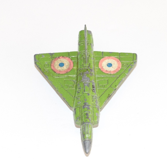 Tootsietoy Diacast Toy French Mirage Fighter Jet Made in 1970, Vintage - Picture 1 of 5